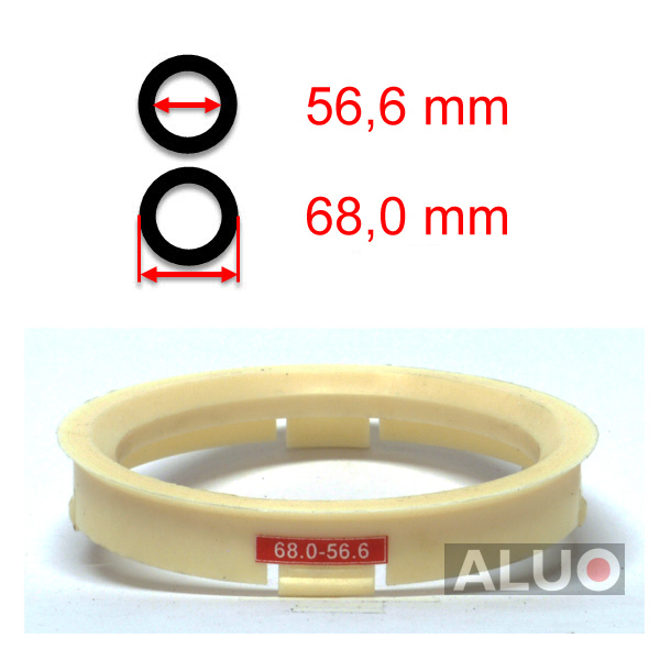 Tehermentesítő gyűrűk 68,0 - 56,6 mm ( 68.0 - 56.6 ) - ingyenes szállítás