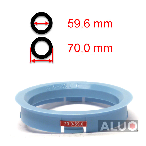 Tehermentesítő gyűrűk 70,0 - 59,6 mm ( 70.0 - 59.6 ) - ingyenes szállítás