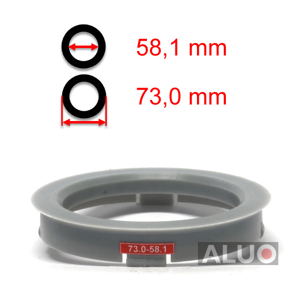 Tehermentesítő gyűrűk 73,0 - 58,1 mm ( 73.0 - 58.1 ) - ingyenes szállítás