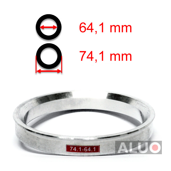 Alumínium tehermentesítő gyűrűk 74,1 - 64,1 mm ( 74.1 - 64.1 )