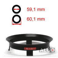 Tehermentesítő gyűrűk 60,1 - 59,1 mm ( 60.1 - 59.1 ) - ingyenes szállítás